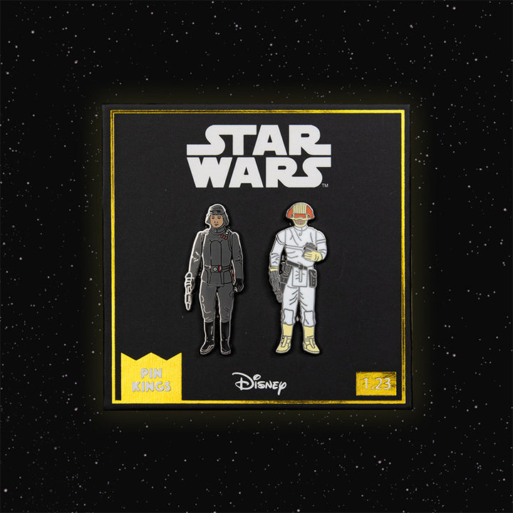 Star Wars Enamel Pin Badge Set 1.23 – AT-AT Commander and Cloud Car Pilot