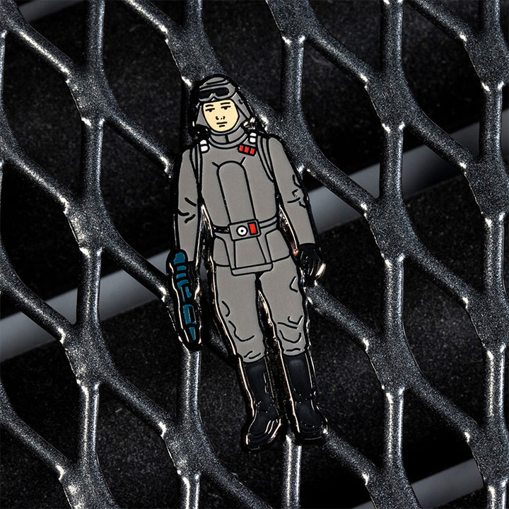 Star Wars Enamel Pin Badge Set 1.23 – AT-AT Commander and Cloud Car Pilot