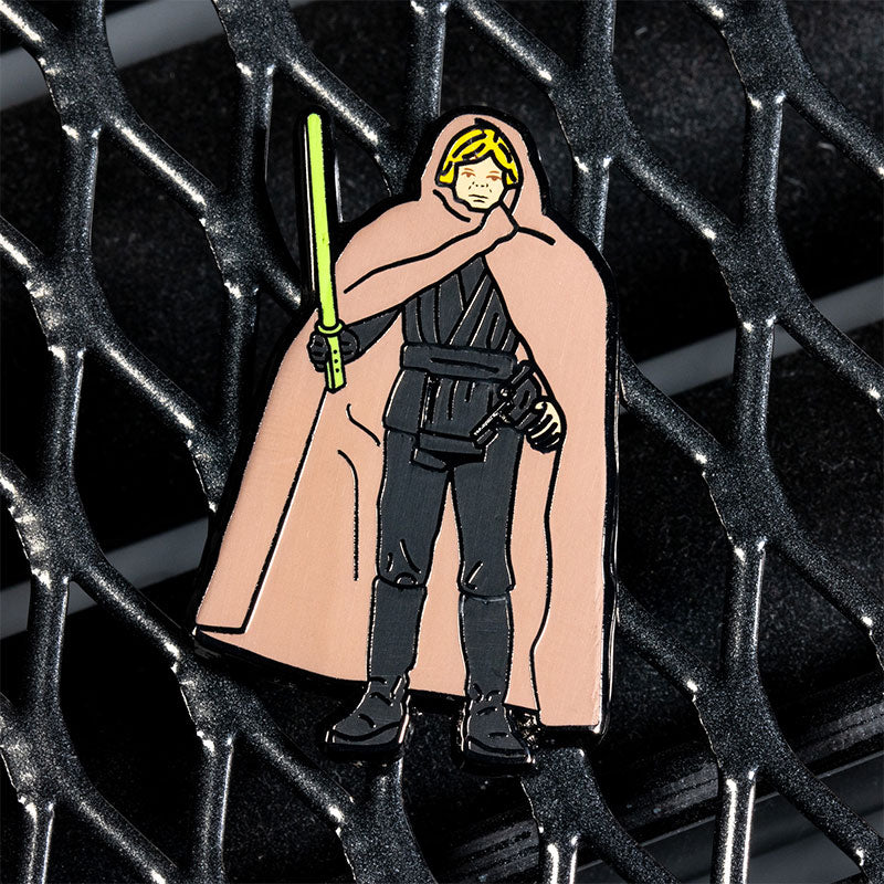 Pin Kings Star Wars Enamel Pin Badge Set 1.26 – Admiral Ackbar and Luke Skywalker (Jedi Knight Outfit)