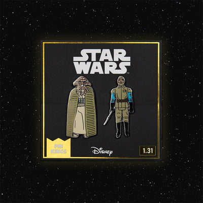 Pin Kings Star Wars Enamel Pin Badge Set 1.31 – Squid Head and General Madine