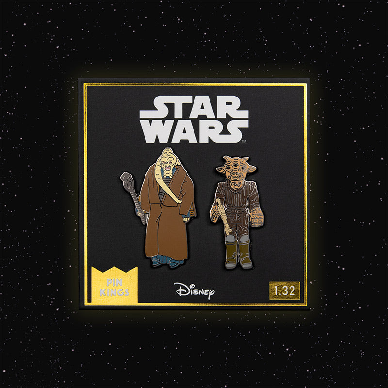 Pin Kings Star Wars Enamel Pin Badge Set 1.32 – Bib Fortuna and Ree-Yees
