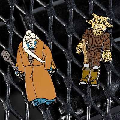 Pin Kings Star Wars Enamel Pin Badge Set 1.32 – Bib Fortuna and Ree-Yees