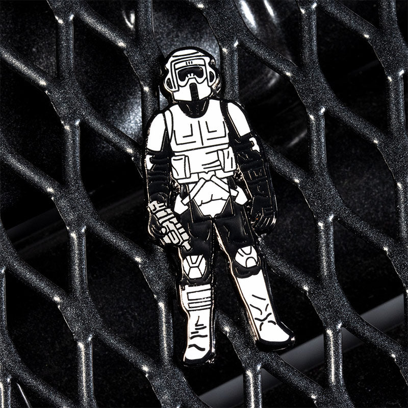 Star Wars Enamel Pin Badge Set 1.33 – Biker Scout and Lando Calrissian (Skiff Guard Disguise)