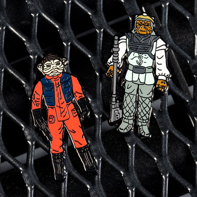 Pin Kings Star Wars Enamel Pin Badge Set 1.34 – Nien Nunb and Nikto