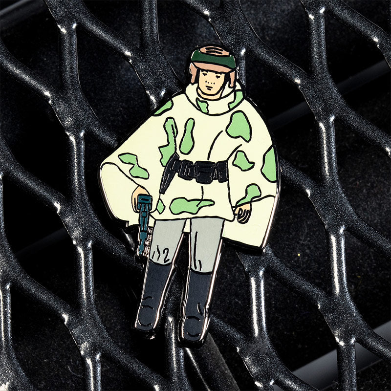 Star Wars Enamel Pin Badge Set 1.35 – 8D8 and Princess Leia Organa (in Combat Poncho)
