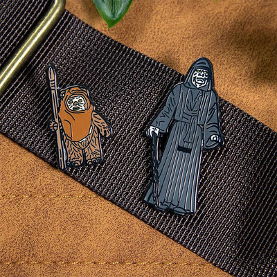 Pin Kings Star Wars Enamel Pin Badge Set 1.36 – Wicket W. Warrick and The Emperor