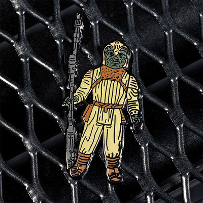 Pin Kings Star Wars Enamel Pin Badge Set 1.37 – B-Wing Pilot and Klaatu (in Skiff Guard Outfit)