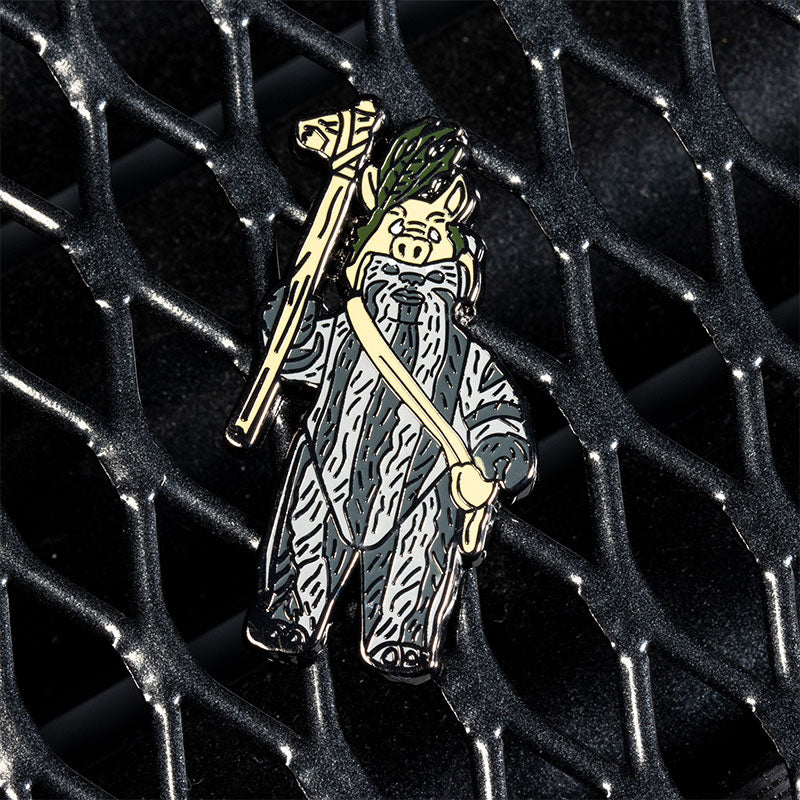 Star Wars Enamel Pin Badge Set 1.38 – Han Solo (in Trench Coat) and Teebo