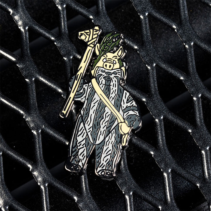 Star Wars Enamel Pin Badge Set 1.38 – Han Solo (in Trench Coat) and Teebo