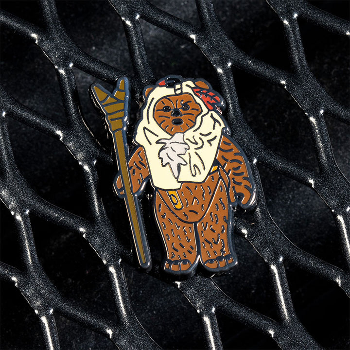 Star Wars Enamel Pin Badge Set 1.41 – Paploo and Luke Skywalker (in Battle Poncho)