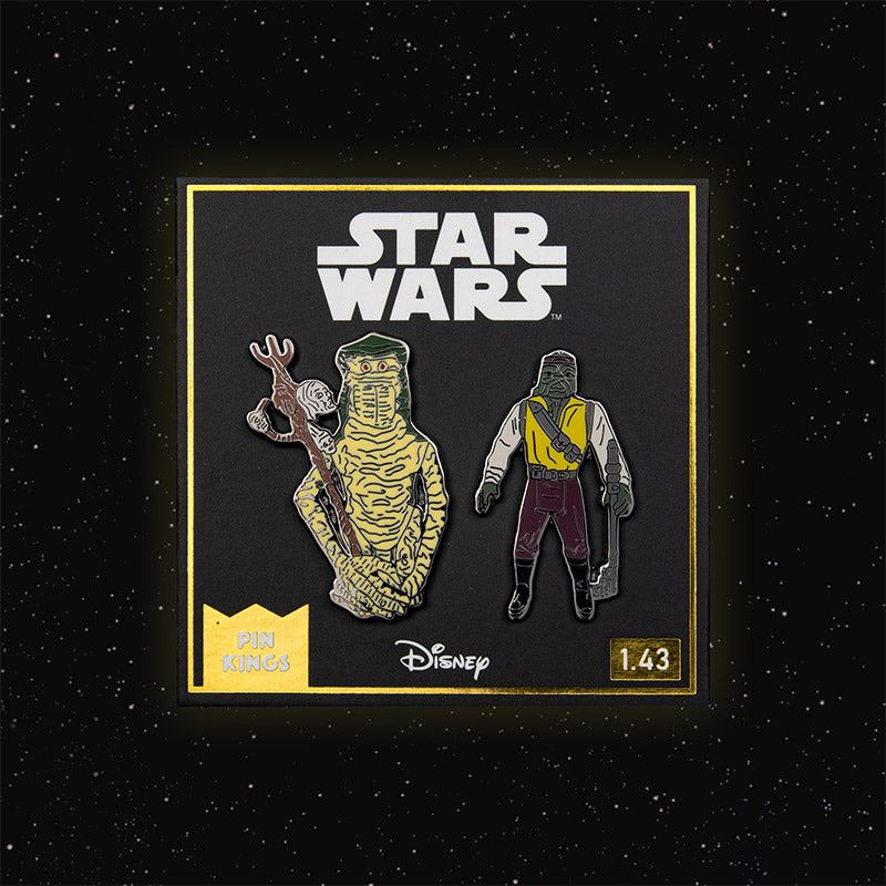 Pin Kings Star Wars Enamel Pin Badge Set 1.43 – Amanaman and Barada
