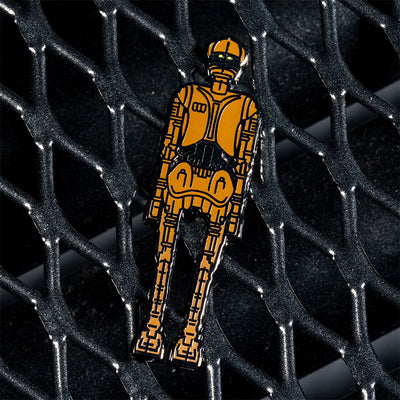 Pin Kings Star Wars Enamel Pin Badge Set 1.46 – Old Anakin Skywalker and EV-9D9