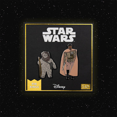 Pin Kings Star Wars Enamel Pin Badge Set 1.47 – Warok and Lando Calrissian (General Pilot)