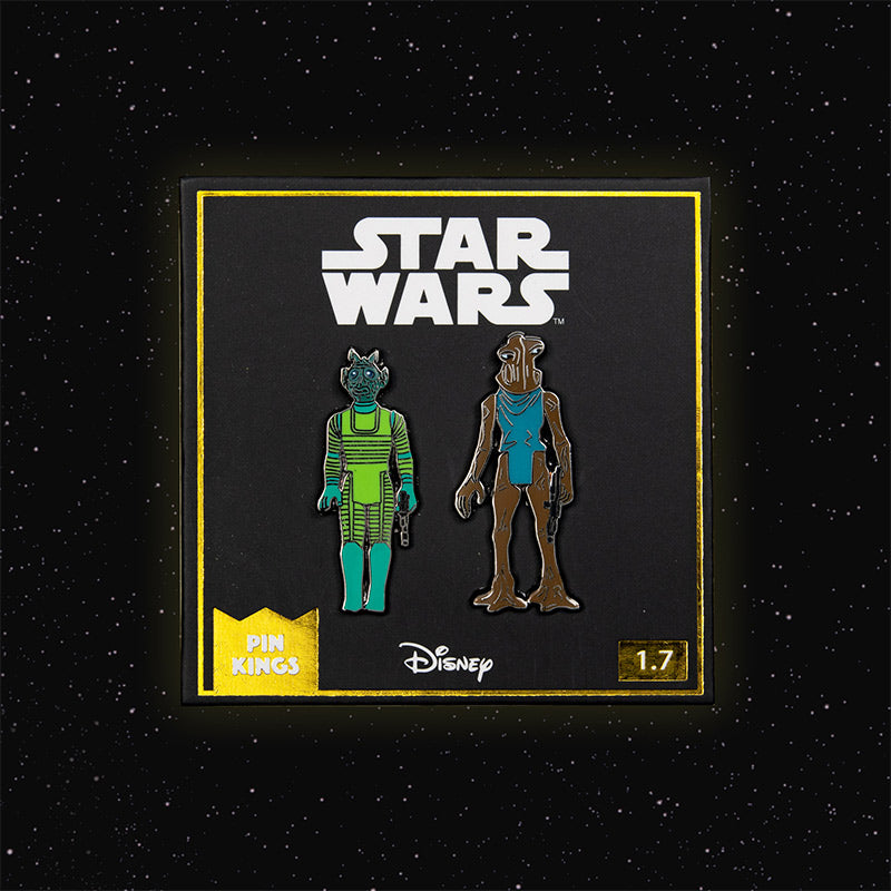 Pin Kings Star Wars Enamel Pin Badge Set 1.7 – Greedo and Hammerhead