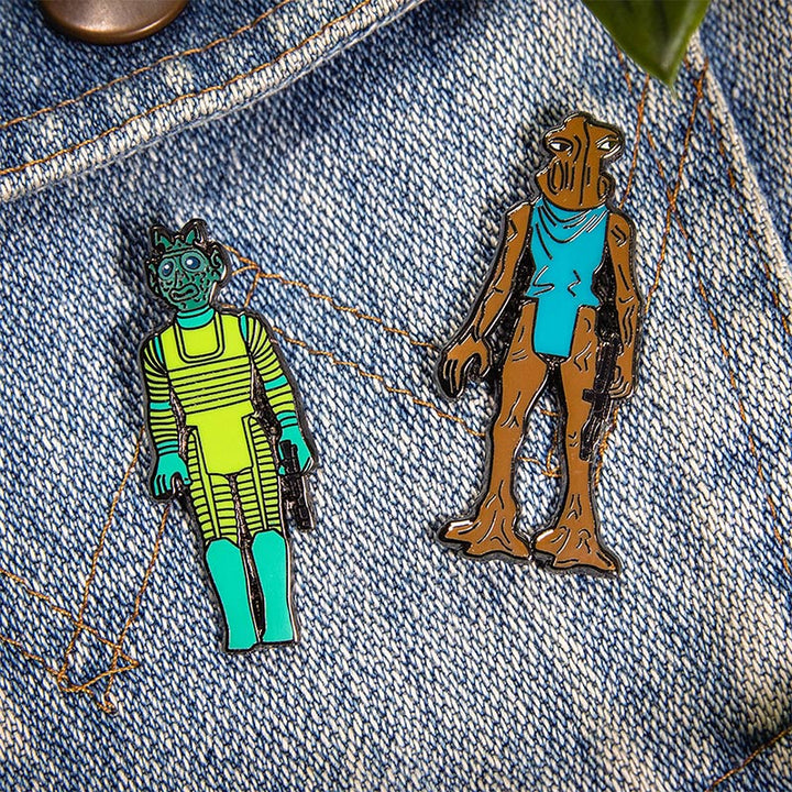 Star Wars Enamel Pin Badge Set 1.7 – Greedo and Hammerhead