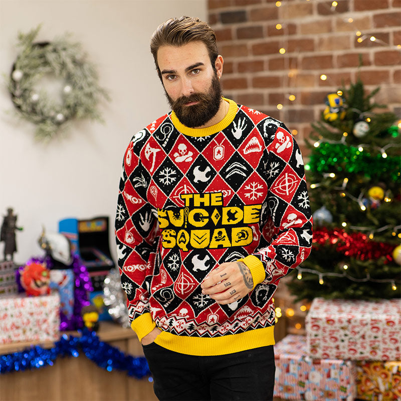 Official Suicide Squad Chrismas Jumper / Ugly Sweater