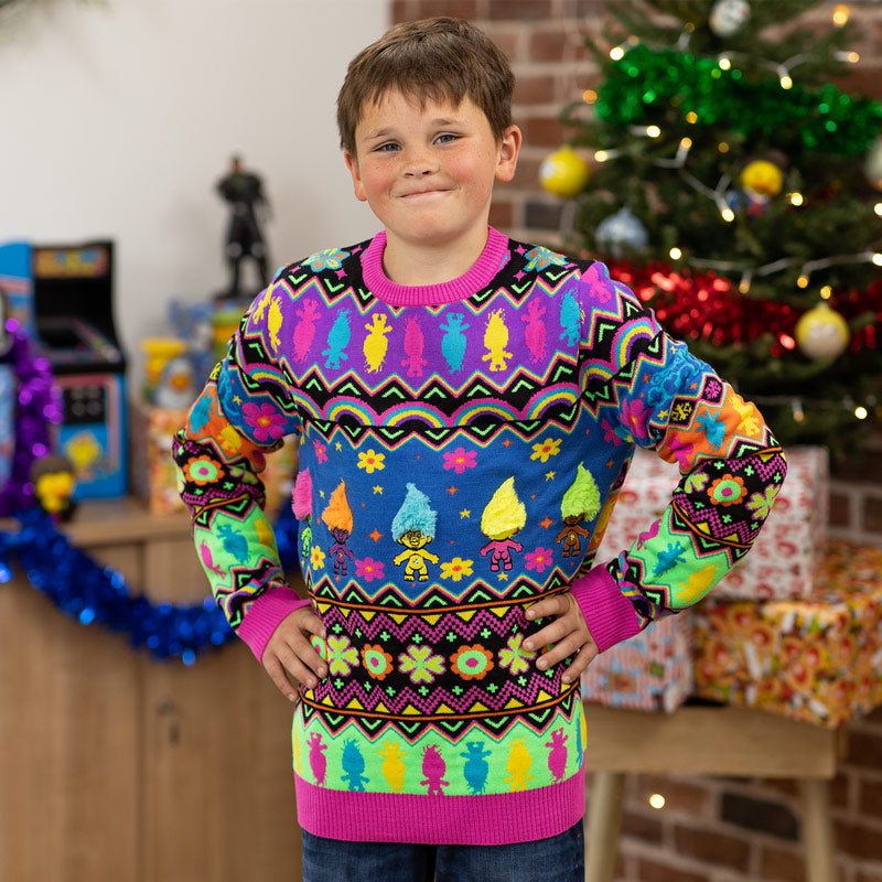 Official Trolls Christmas Jumper / Ugly Sweater