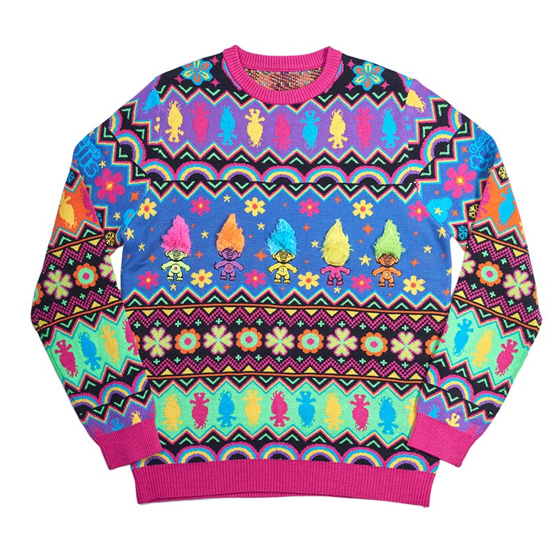 Official Trolls Christmas Jumper / Ugly Sweater