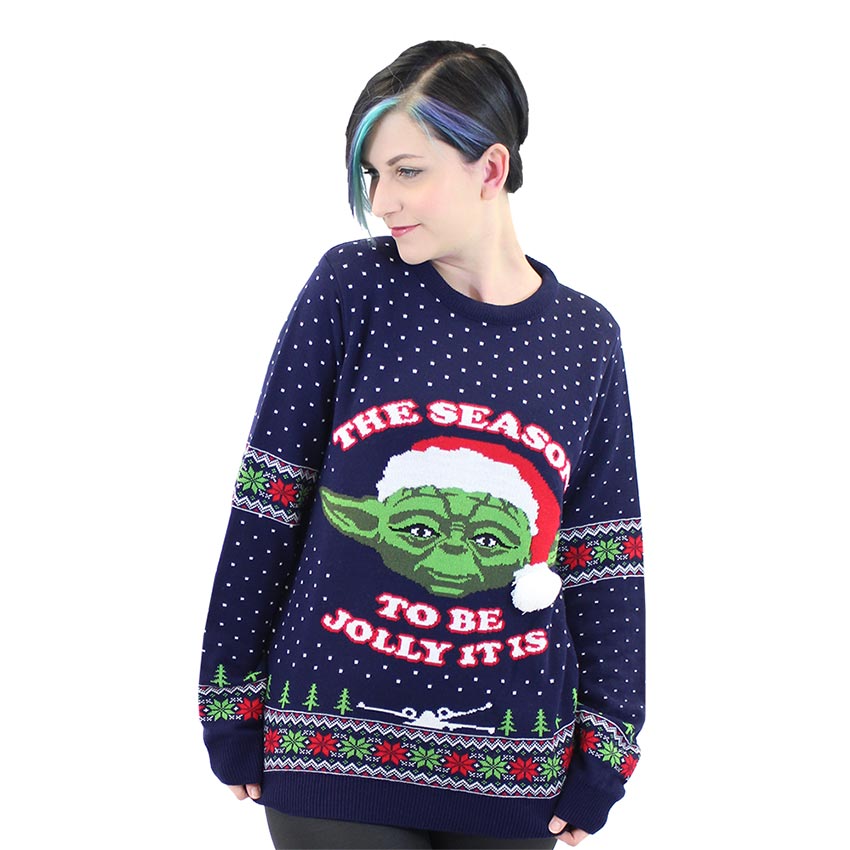 Star Wars Master Yoda Christmas Jumper / Ugly Sweater
