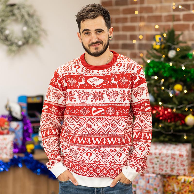 Where's Wally Christmas Jumper Ugly Sweater