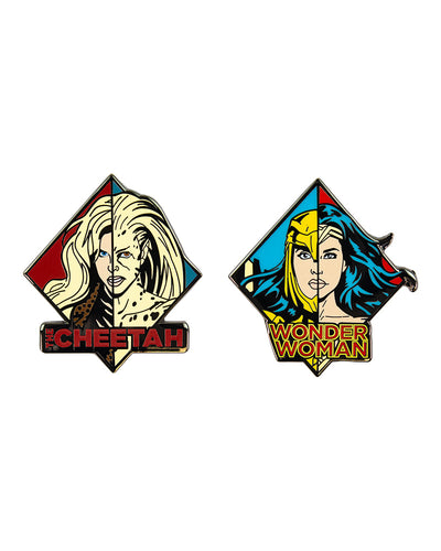 Pin Kings Wonder Woman '84  Enamel Pin Badge Set 1.1 - WW & Cheetah