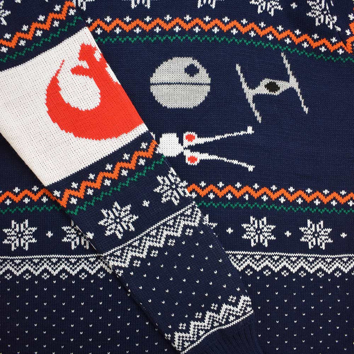 Star Wars X-Wing Vs. Tie Fighter Christmas Jumper / Ugly Sweater