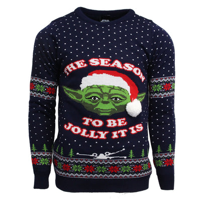 Official Star Wars Master Yoda Christmas Jumper / Ugly Sweater